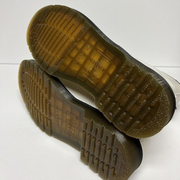 Dr Martens Women's 1460 Combat Boots White, Size US 9M, EUR 41 - Picture 5 of 6